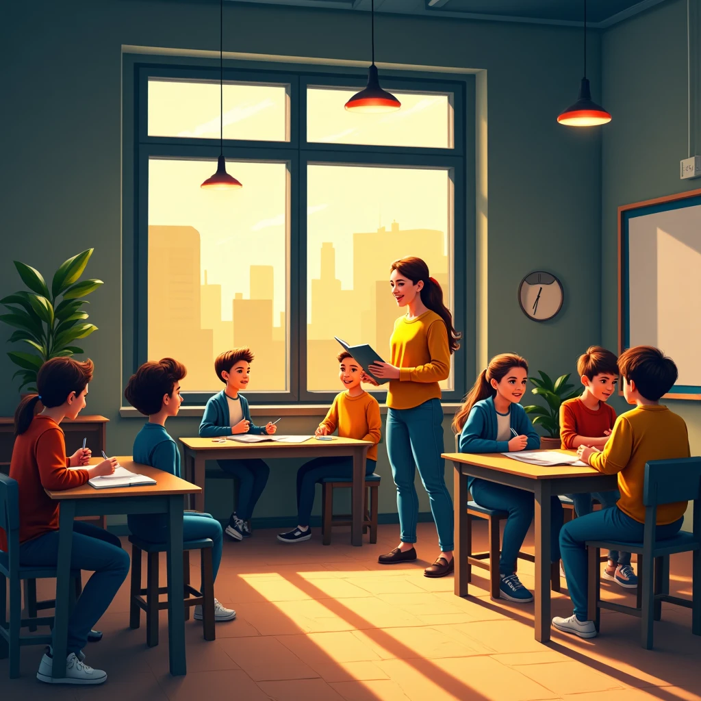 In-person teaching environment