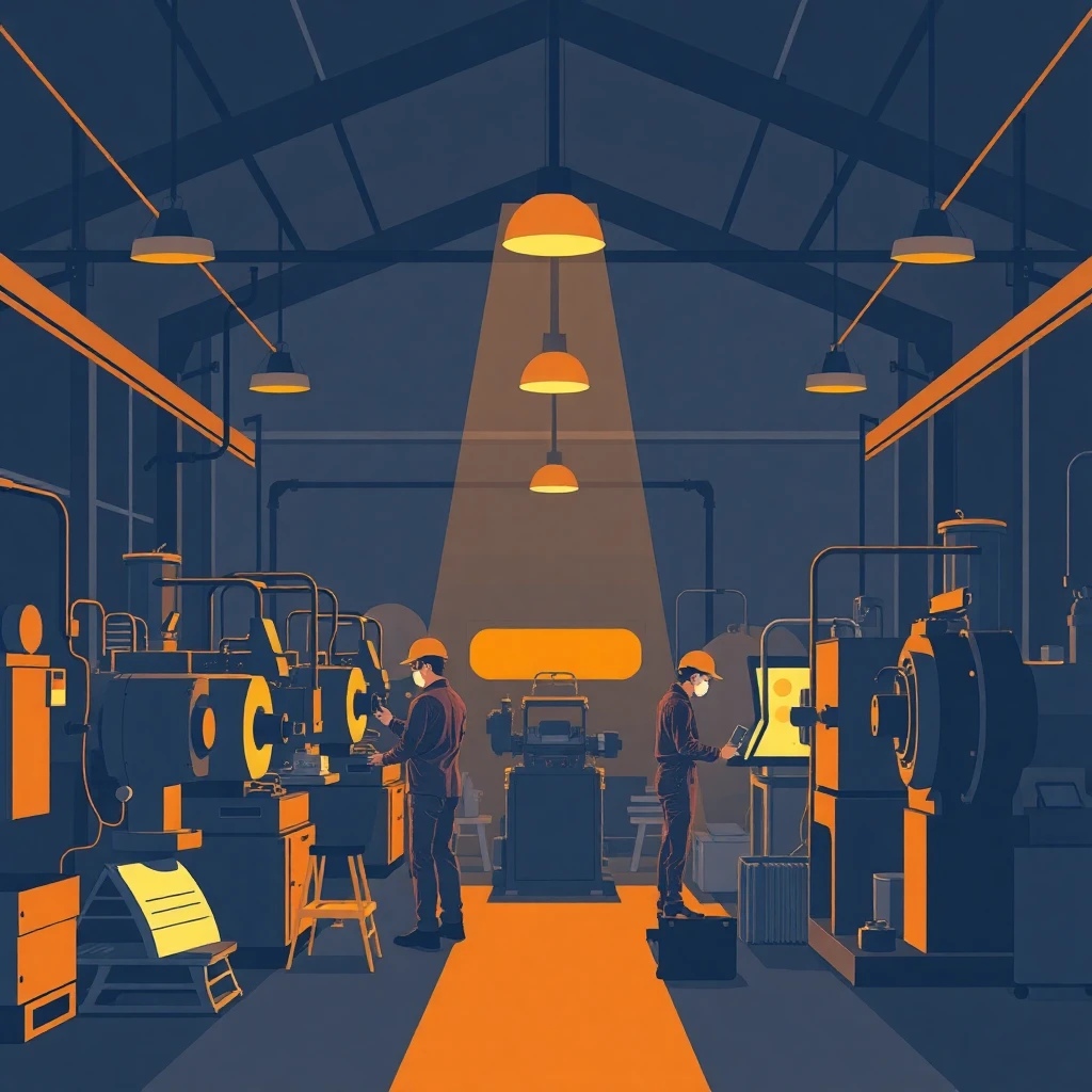 Moderne Fertigungsumgebung